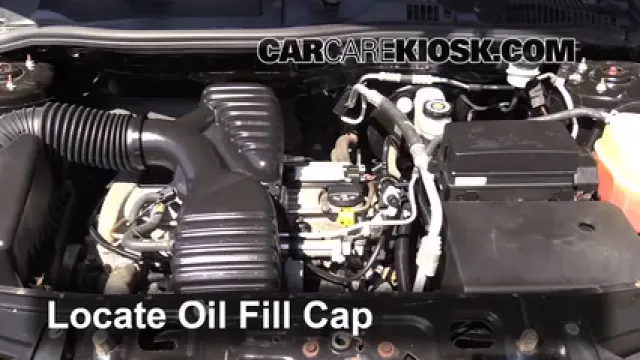 2005 Saturn Vue 2.2L 4 Cyl. Aceite Agregar aceite
